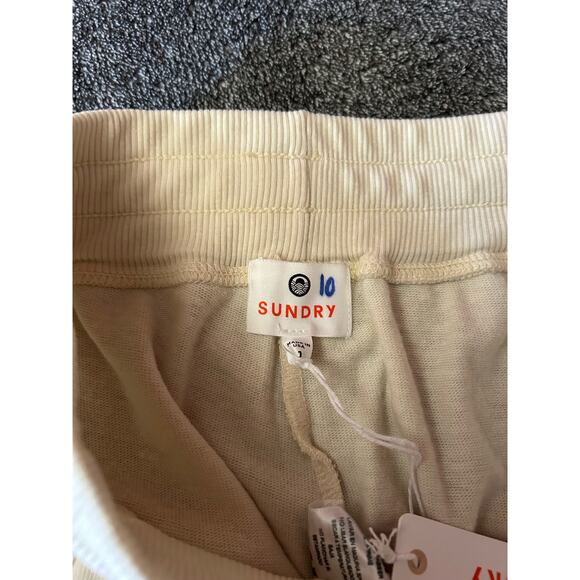 NWT Sundry Beige Sweats Size 1 - Picture 2 of 6